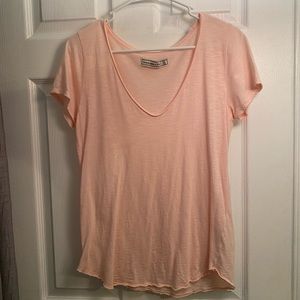 Scoop V-Neck Shirt